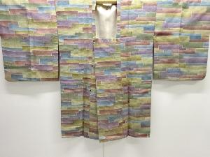 変わり横段模様道行コート